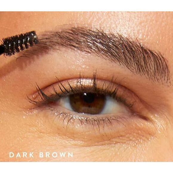 NEW LAURA GELLER Sculpt-n-Stay Waterproof Brow Pencil & Gel Dark Brown - Picture 7 of 7